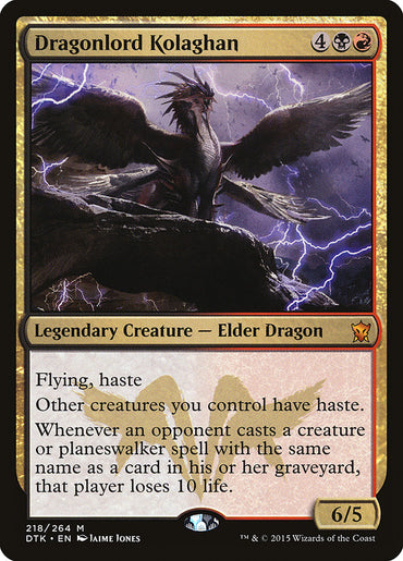 Dragonlord Kolaghan [Dragons of Tarkir] 