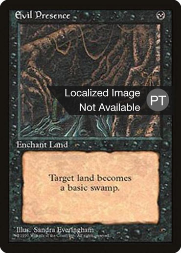 Evil Presence [Fourth Edition (Foreign Black Border)] 