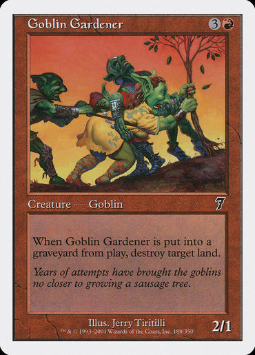 Goblin Gardener [Seventh Edition] 