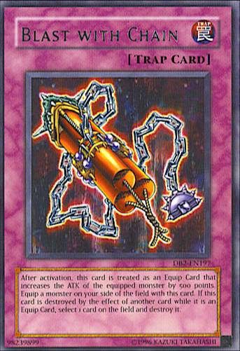 Blast with Chain [DB2-EN197] Rare 