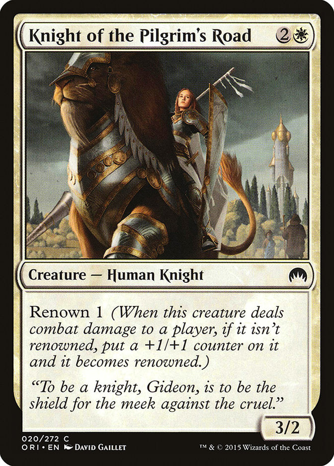 Knight of the Pilgrim's Road [Magic Origins] 