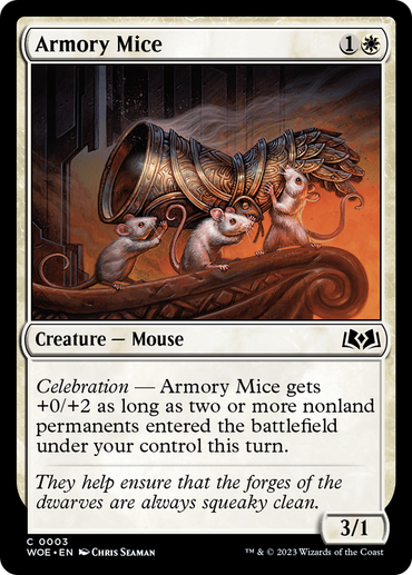 Armory Mice [Wilds of Eldraine] 