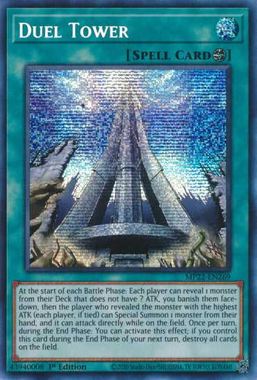 Duel Tower [MP22-EN269] Prismatic Secret Rare 
