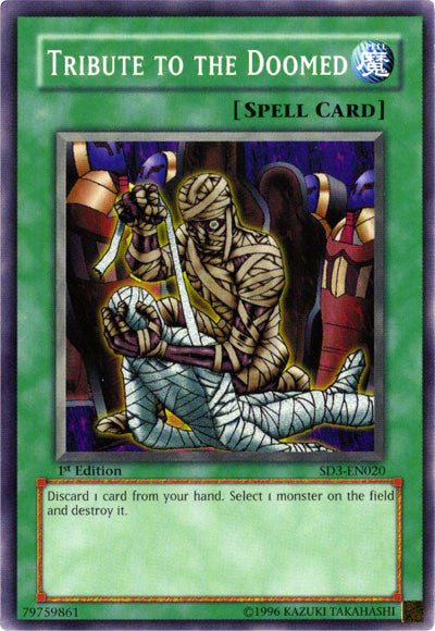 Tribute to the Doomed [SD3-EN020] Common 