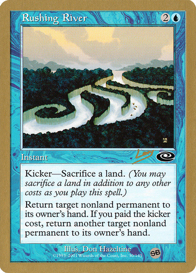 Rushing River (Raphael Levy) (SB) [World Championship Decks 2002] 