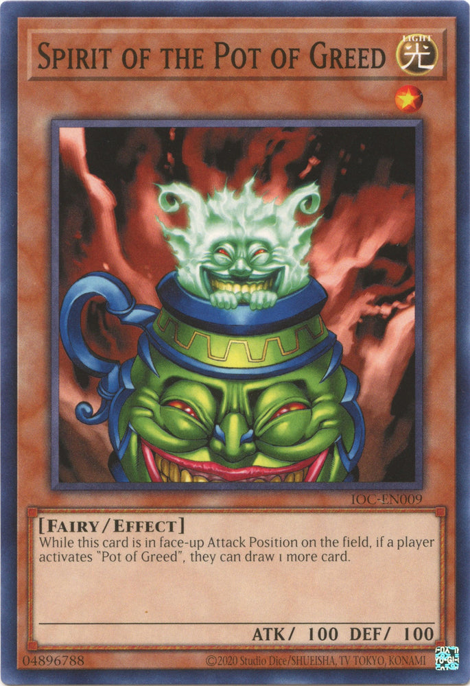 Spirit of the Pot of Greed (25th Anniversary) [IOC-EN009] Common 