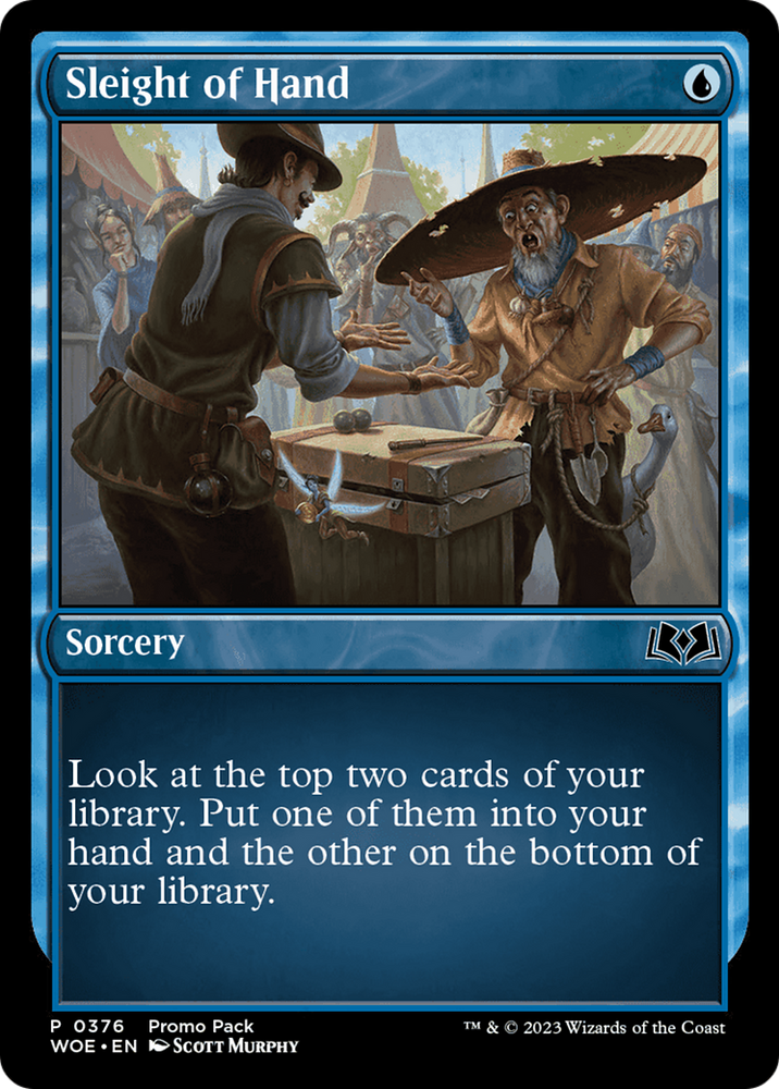 Sleight of Hand (Promo Pack) [Wilds of Eldraine Promos] 