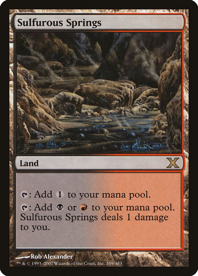 Sulfurous Springs [Tenth Edition] 