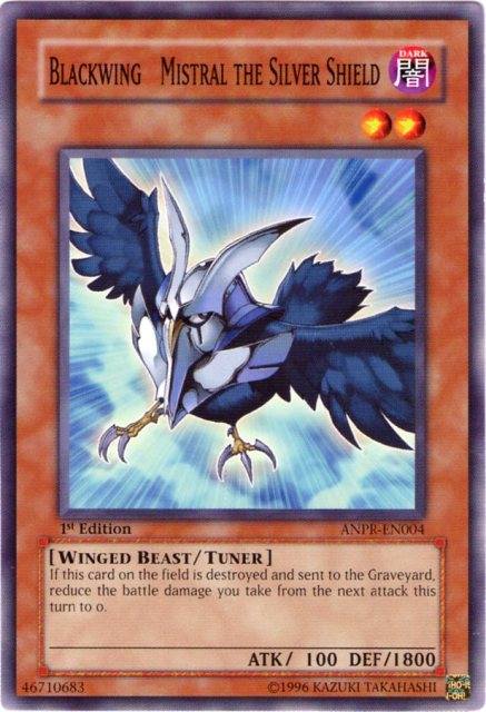 Blackwing - Mistral the Silver Shield [ANPR-EN004] Common 