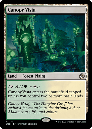 Canopy Vista [The Lost Caverns of Ixalan Commander] 