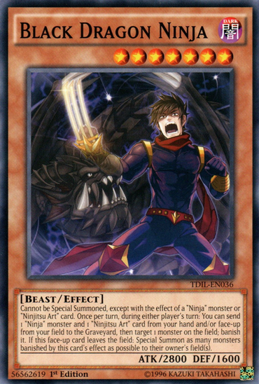 Black Dragon Ninja [TDIL-EN036] Common 