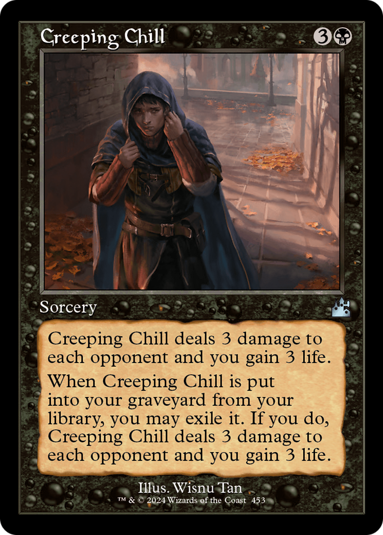 Creeping Chill (Retro Frame) [Ravnica Remastered] 