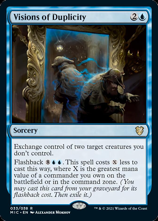 Visions of Duplicity [Innistrad: Midnight Hunt Commander] 