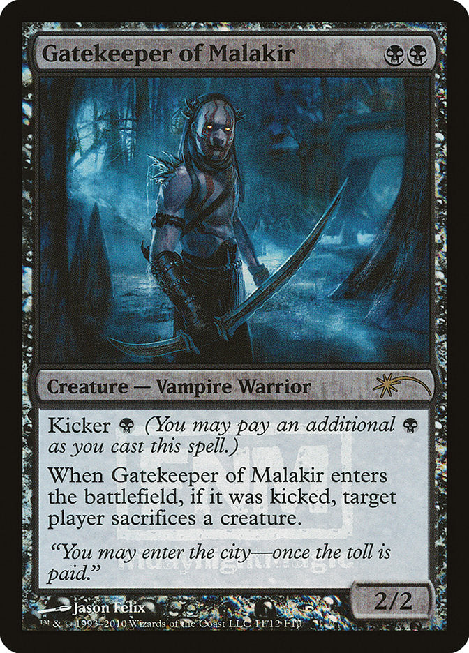 Gatekeeper of Malakir [Friday Night Magic 2010] 