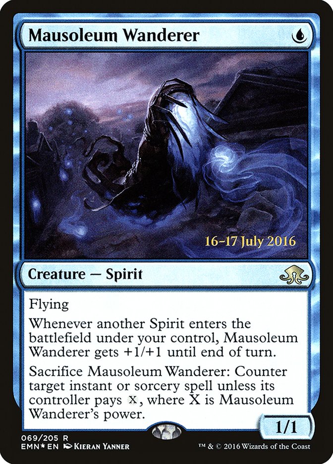 Mausoleum Wanderer [Eldritch Moon Prerelease Promos] 