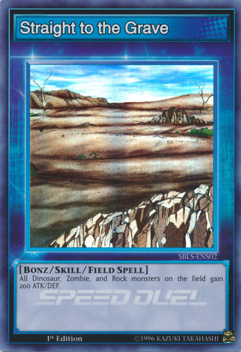 Straight to the Grave [SBLS-ENS02] Super Rare 