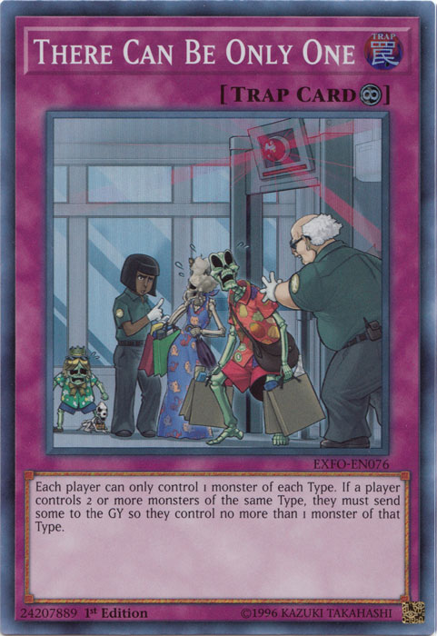 There Can Be Only One [EXFO-EN076] Super Rare 