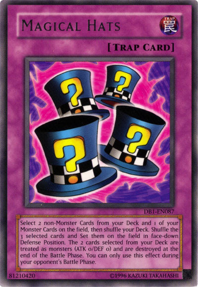 Magical Hats [DB1-EN087] Rare 