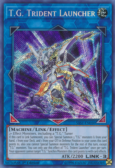 TG Trident Launcher [SAST-EN050] Secret Rare 