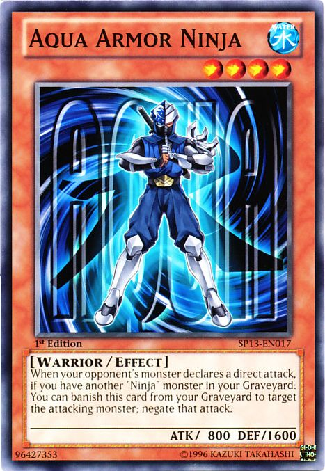 Aqua Armor Ninja [SP13-EN017] Common 