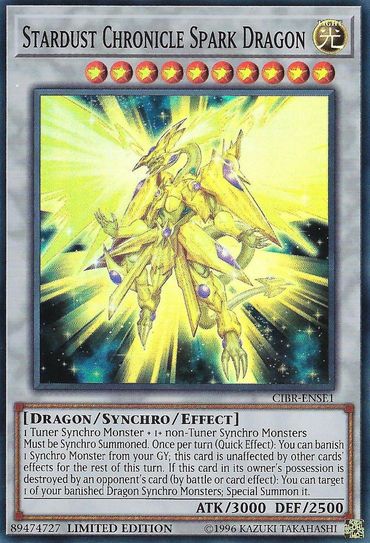 Stardust Chronicle Spark Dragon [CIBR-ENSE1] Super Rare