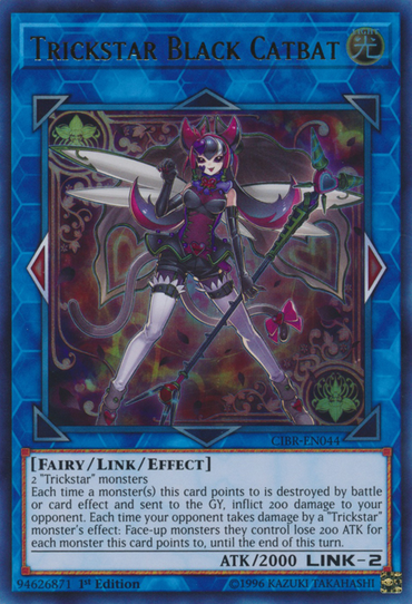 Trickstar Black Catbat [CIBR-EN044] Ultra Rare 