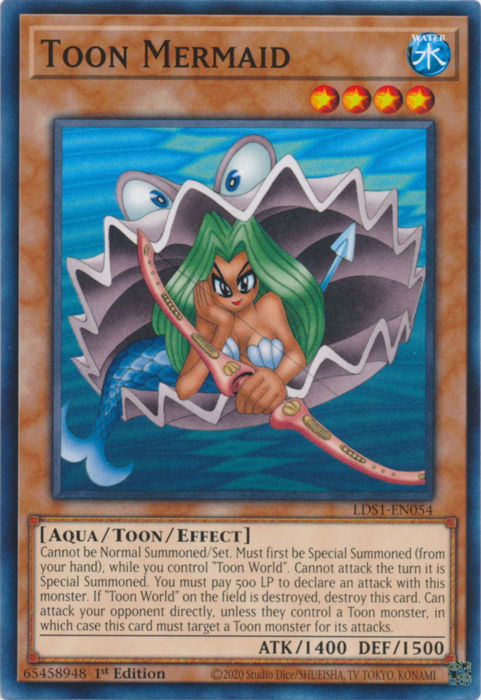Toon Mermaid [LDS1-EN054] Common 