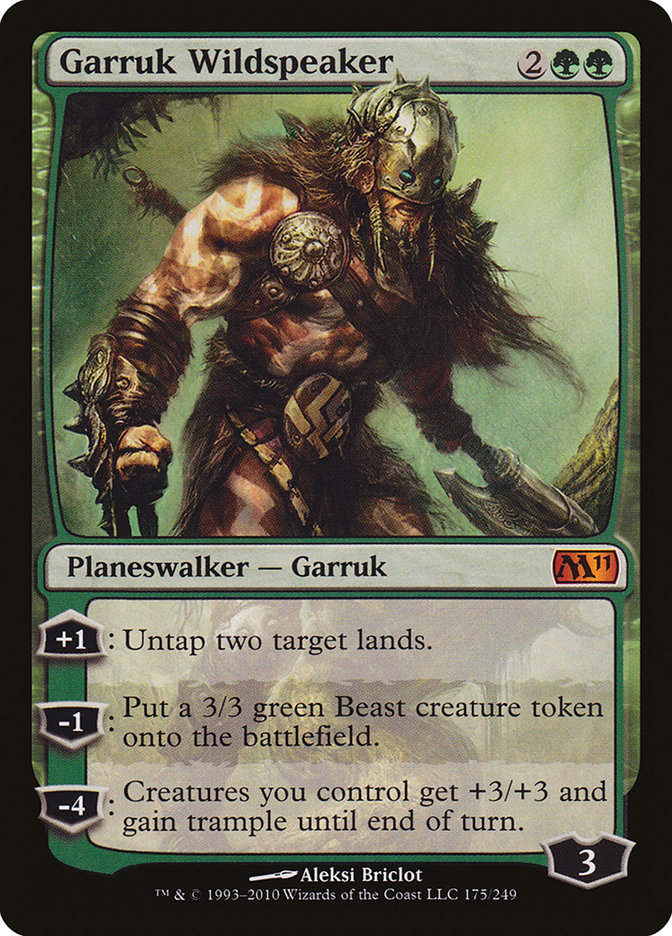 Garruk Wildspeaker [Magic 2011] 