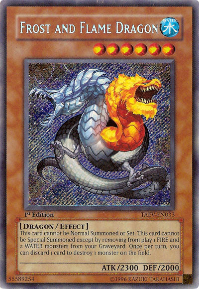 Frost and Flame Dragon [TAEV-EN033] Secret Rare 
