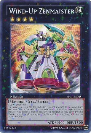 Wind-Up Zenmaister [BP01-EN028] Starfoil Rare 