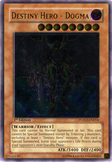 Destiny Hero - Dogma [POTD-EN014] Ultimate Rare 