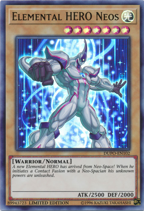 Elemental Hero Neos [DUPO-EN102] Ultra Rare 