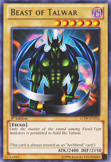 Beast of Talwar [LCJW-EN236] Rare 