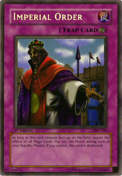 Imperial Order [PSV-104] Secret Rare 