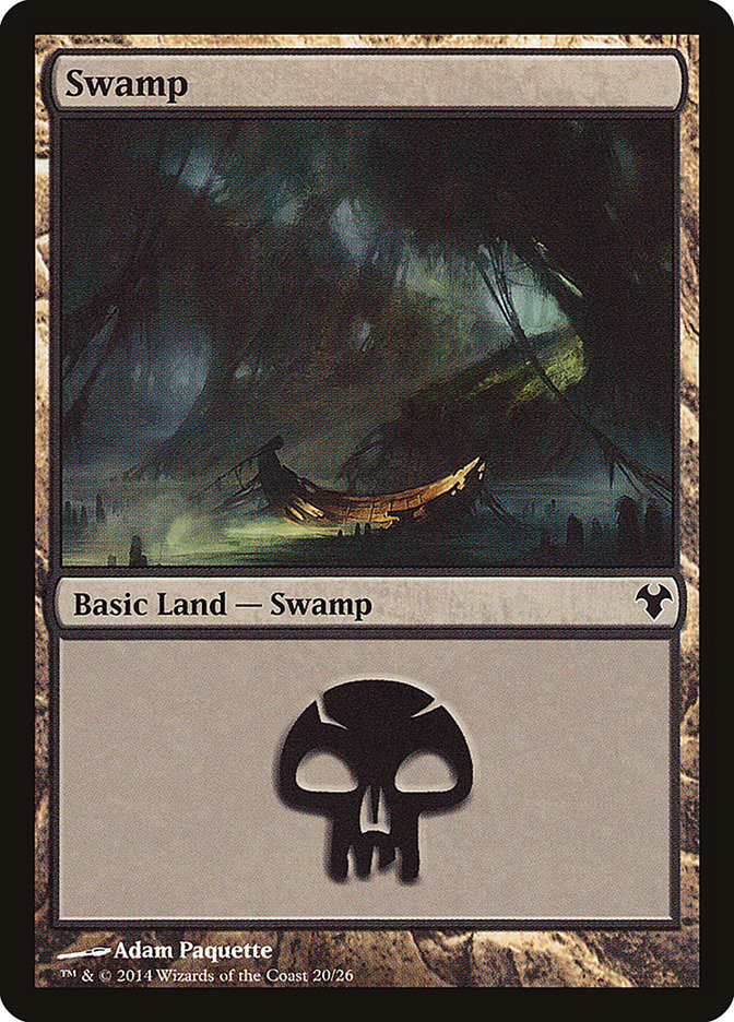 Swamp (20) [Modern Event Deck 2014] 