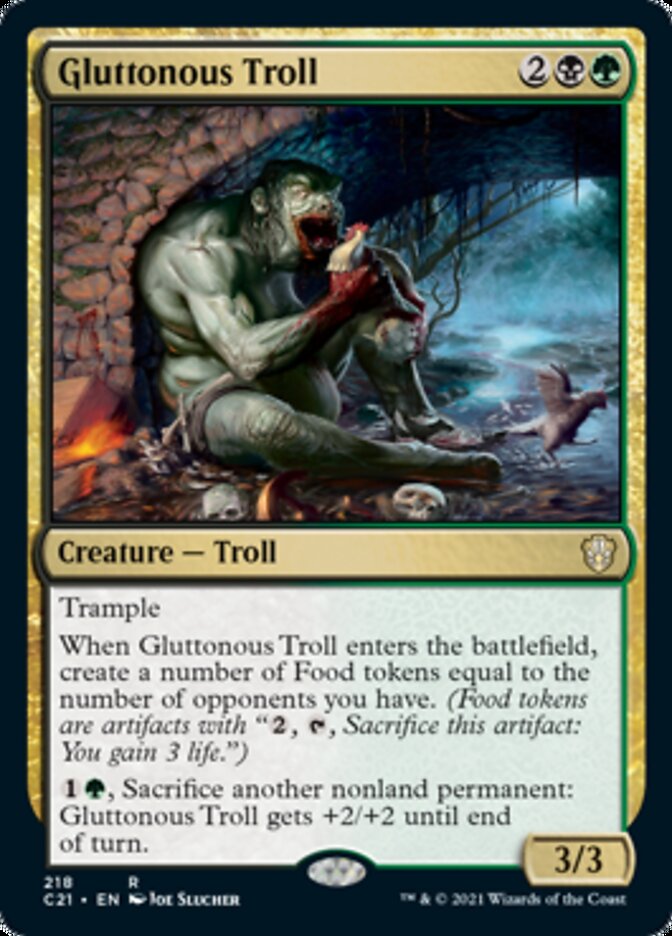 Gluttonous Troll [Commander 2021] 