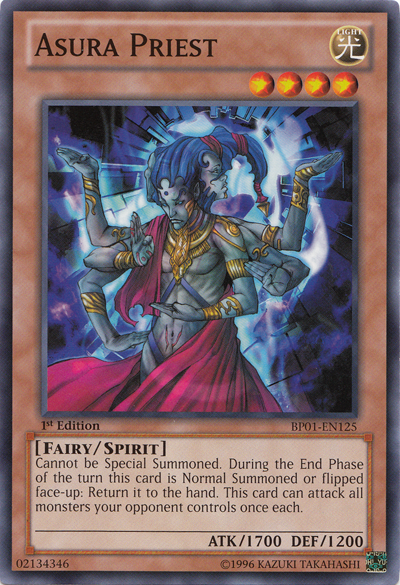 Asura Priest [BP01-EN125] Common 