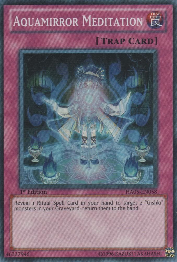 Aquamirror Meditation [HA05-EN058] Super Rare 