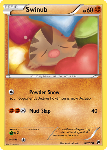 Swinub (80/162) [XY: BREAKthrough]