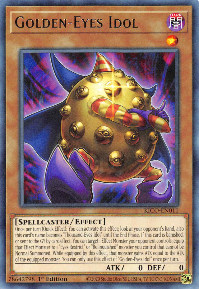 Golden-Eyes Idol (Rare) [KICO-EN011] Rare 