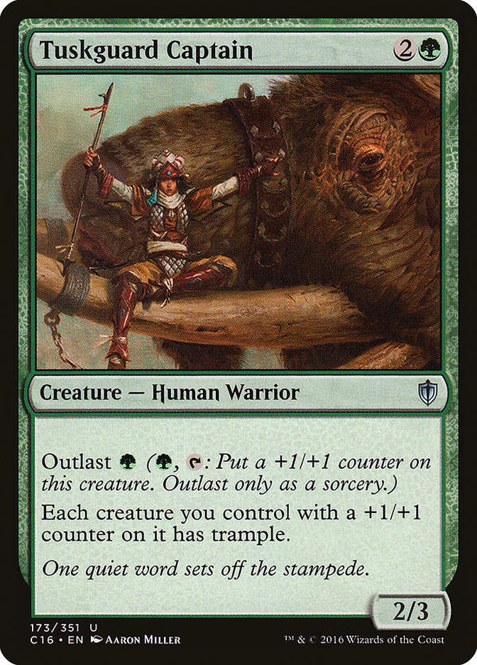 Tuskguard Captain [Commander 2016] 