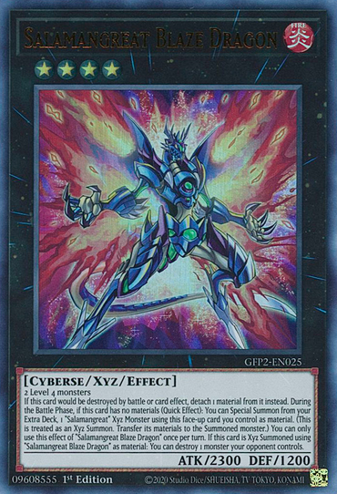 Salamangreat Blaze Dragon [GFP2-EN025] Ultra Rare 