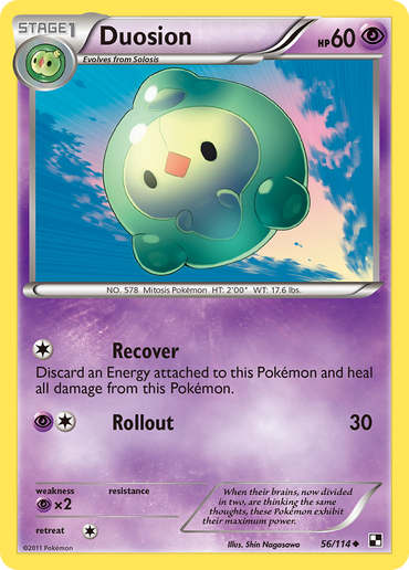 Duosion (56/114) [Black & White: Base Set]