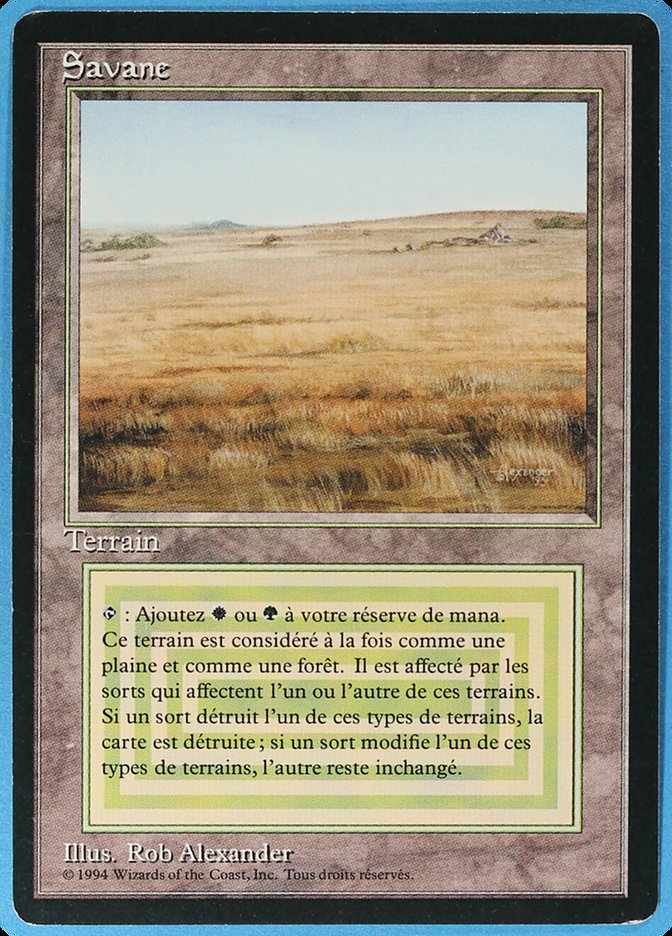 Savannah [Foreign Black Border] 