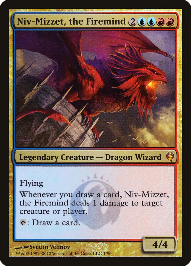 Niv-Mizzet, the Firemind [Duel Decks: Izzet vs. Golgari] 