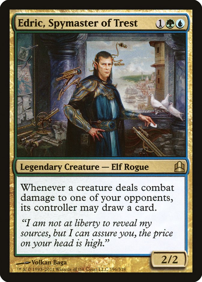 Edric, Spymaster of Trest [Commander 2011] 