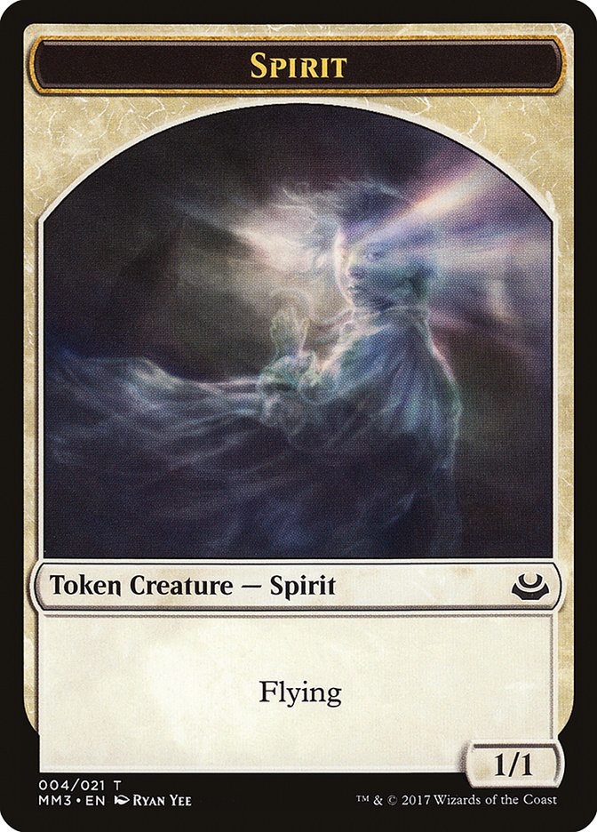 Spirit Token [Modern Masters 2017 Tokens] 