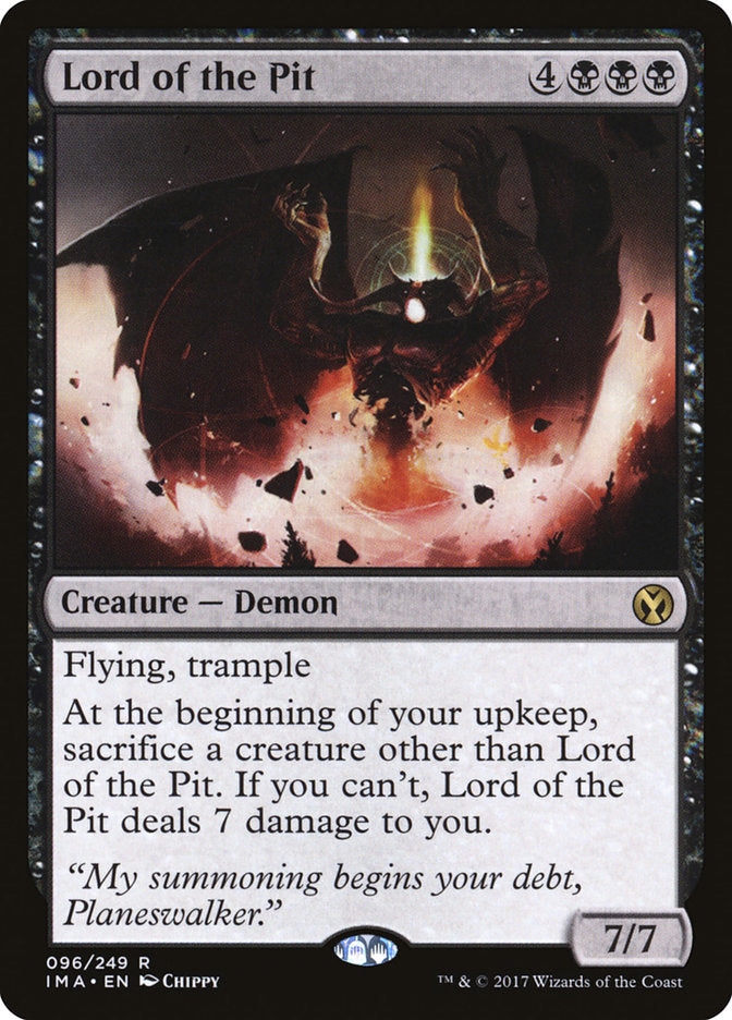 Lord of the Pit [Iconic Masters] 