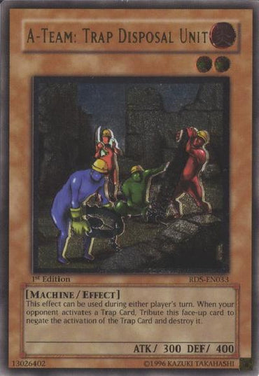 A-Team: Trap Disposal Unit [RDS-EN033] Ultimate Rare 