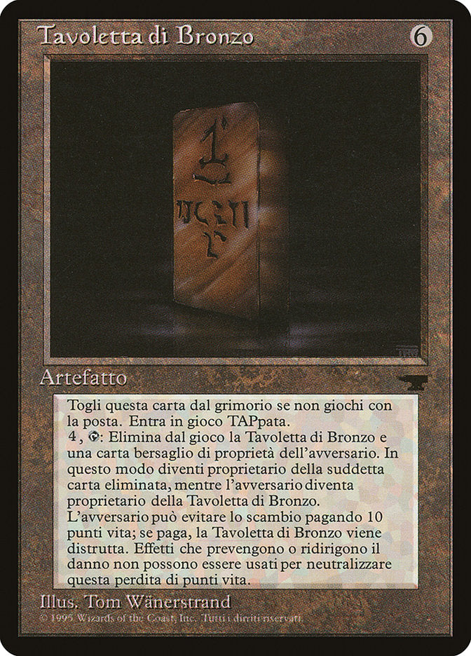 Bronze Tablet (Italian) - "Tavoletta di Bronzo" [Rinascimento] 